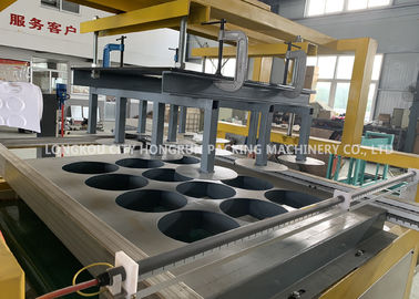 Disposable Lunch Box Making Machine , Twin Screw PS Foam Sheet Extruder